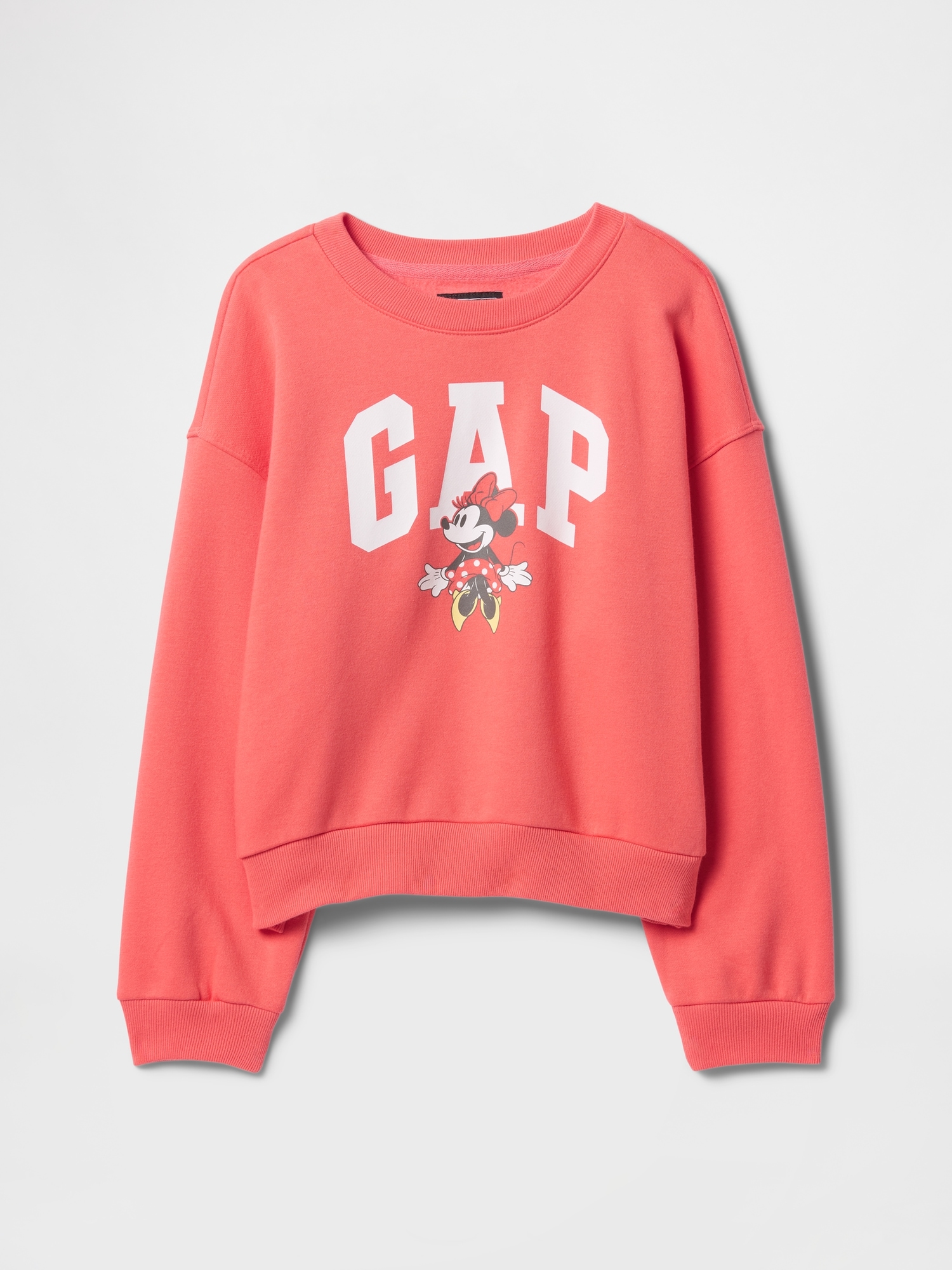 GapKids × Disney Minnie Mouse Oversized Logo Sweatshirt - Multi