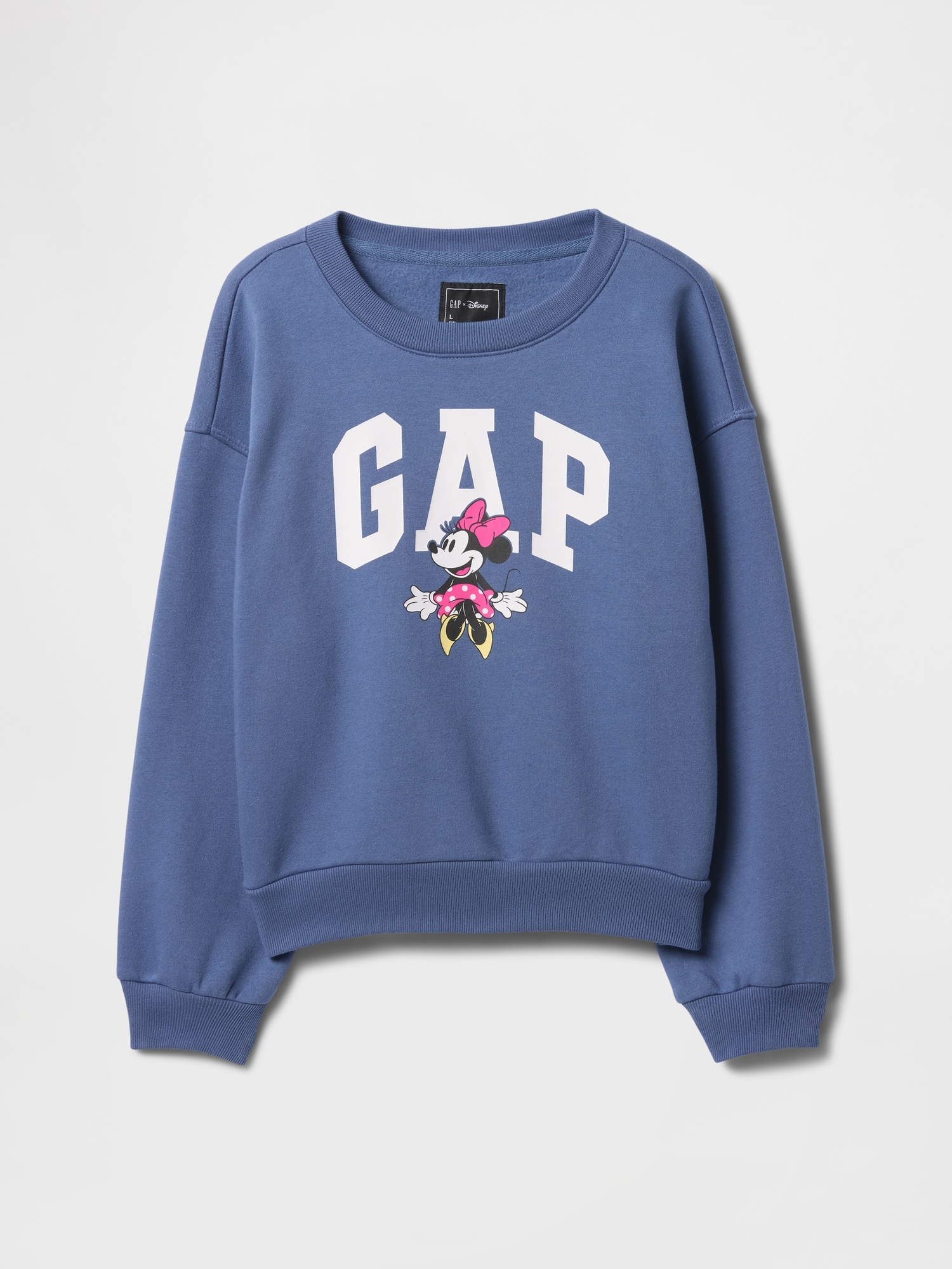 GapKids × Disney Minnie Mouse Oversized Logo Sweatshirt