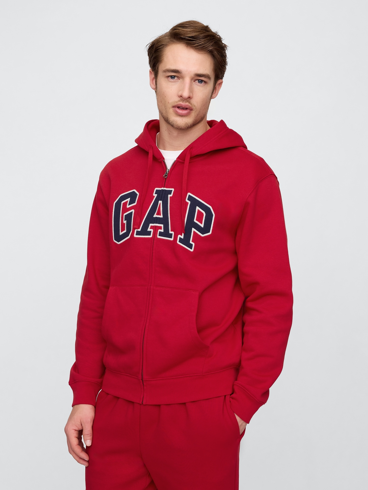 Gap Logo Zip Hoodie