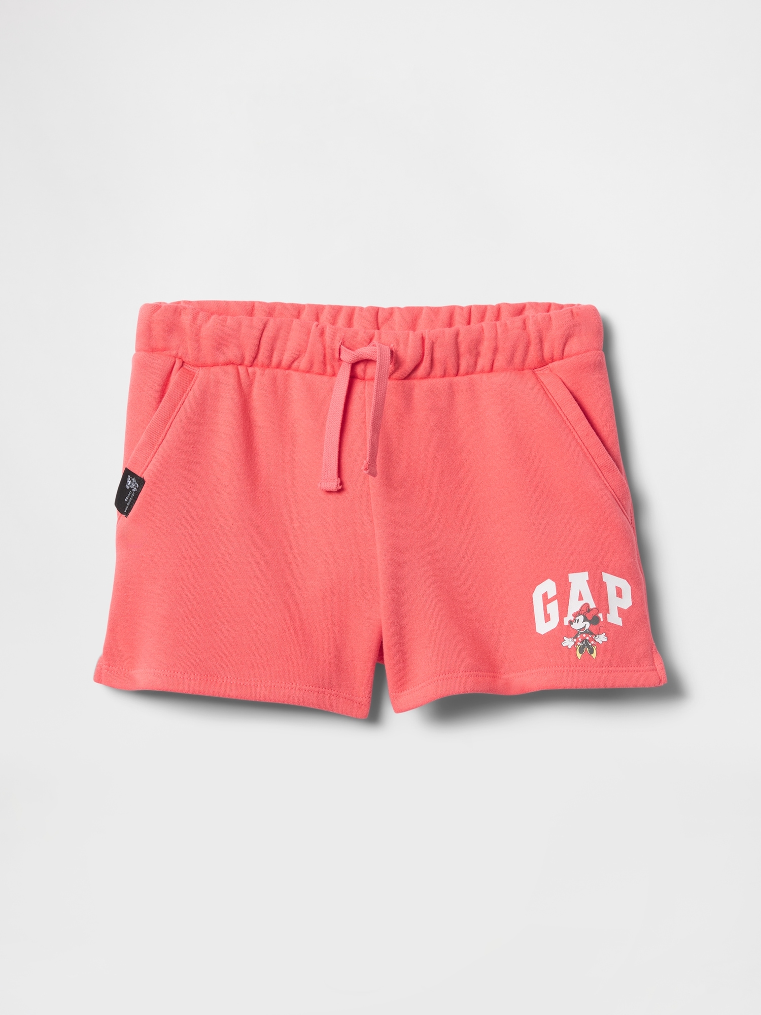 GapKids × Disney Mickey Mouse Relaxed Logo Pull-On Shorts