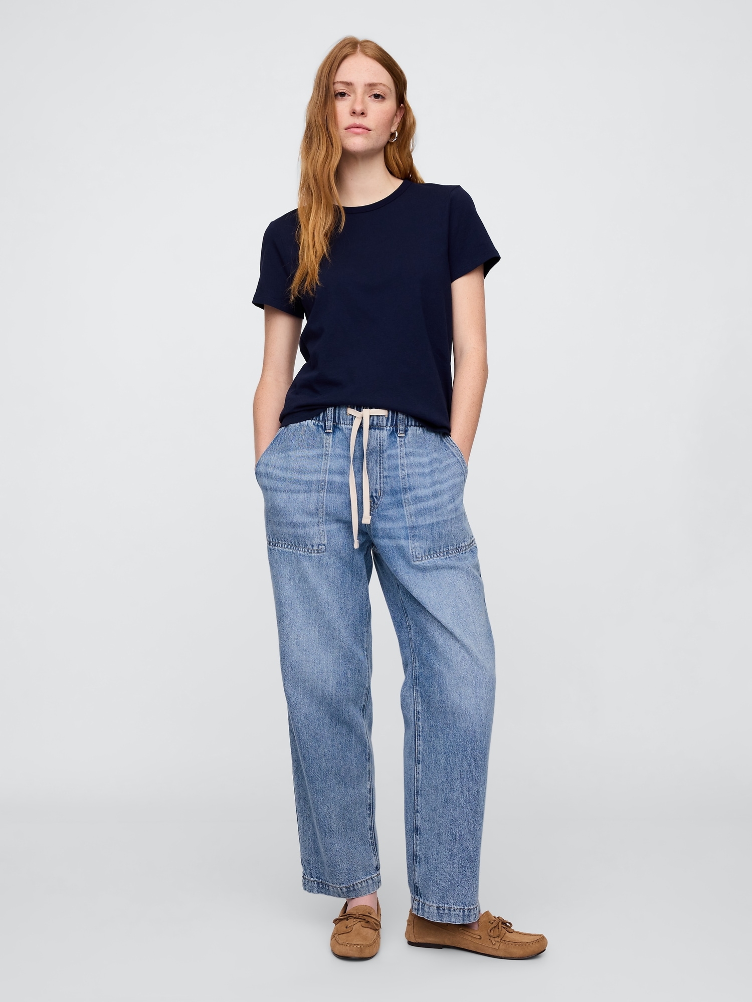 Mid Rise SuperSoft Easy Jeans