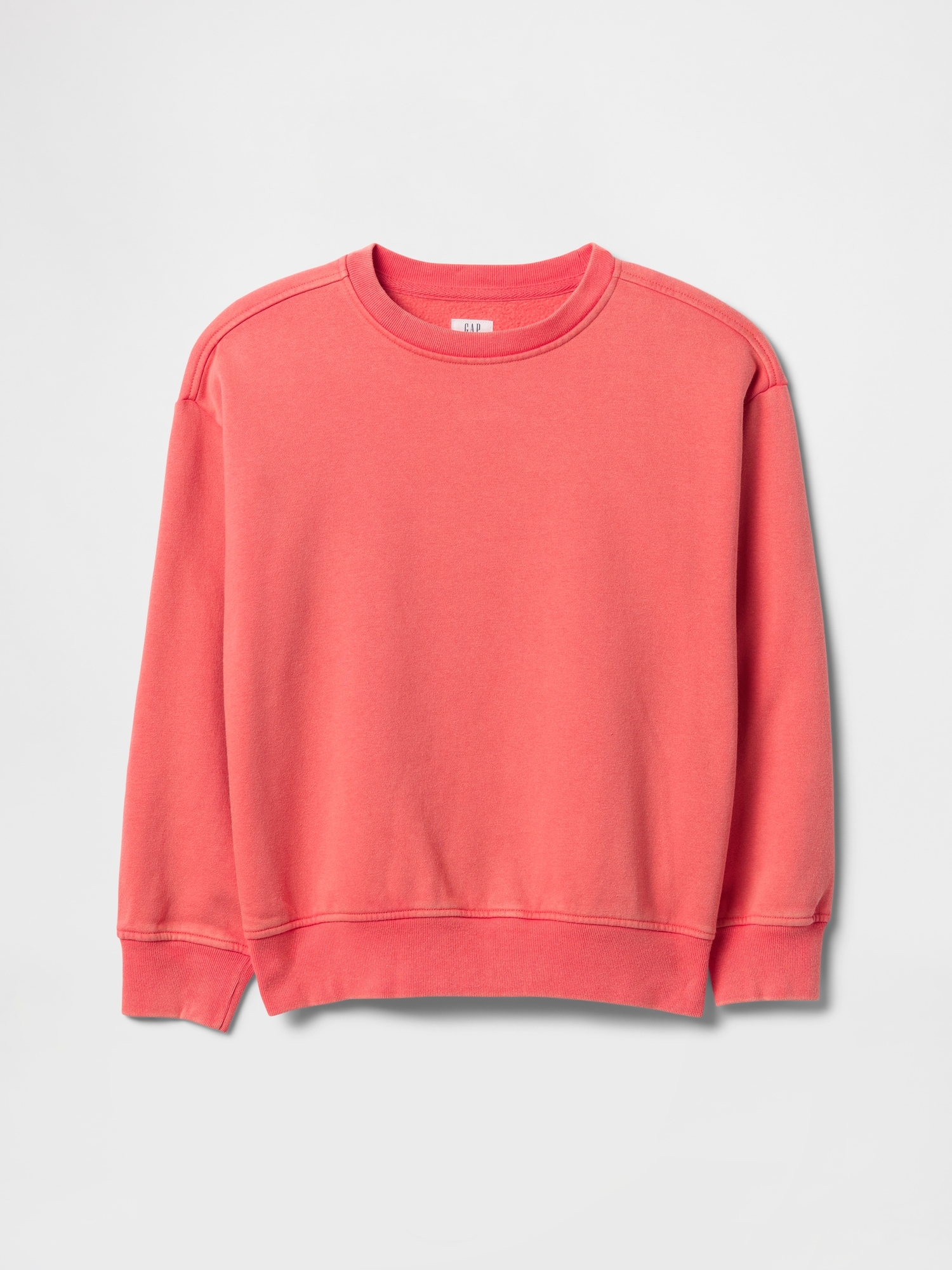 Kids Relaxed Washed Crewneck Sweatshirt