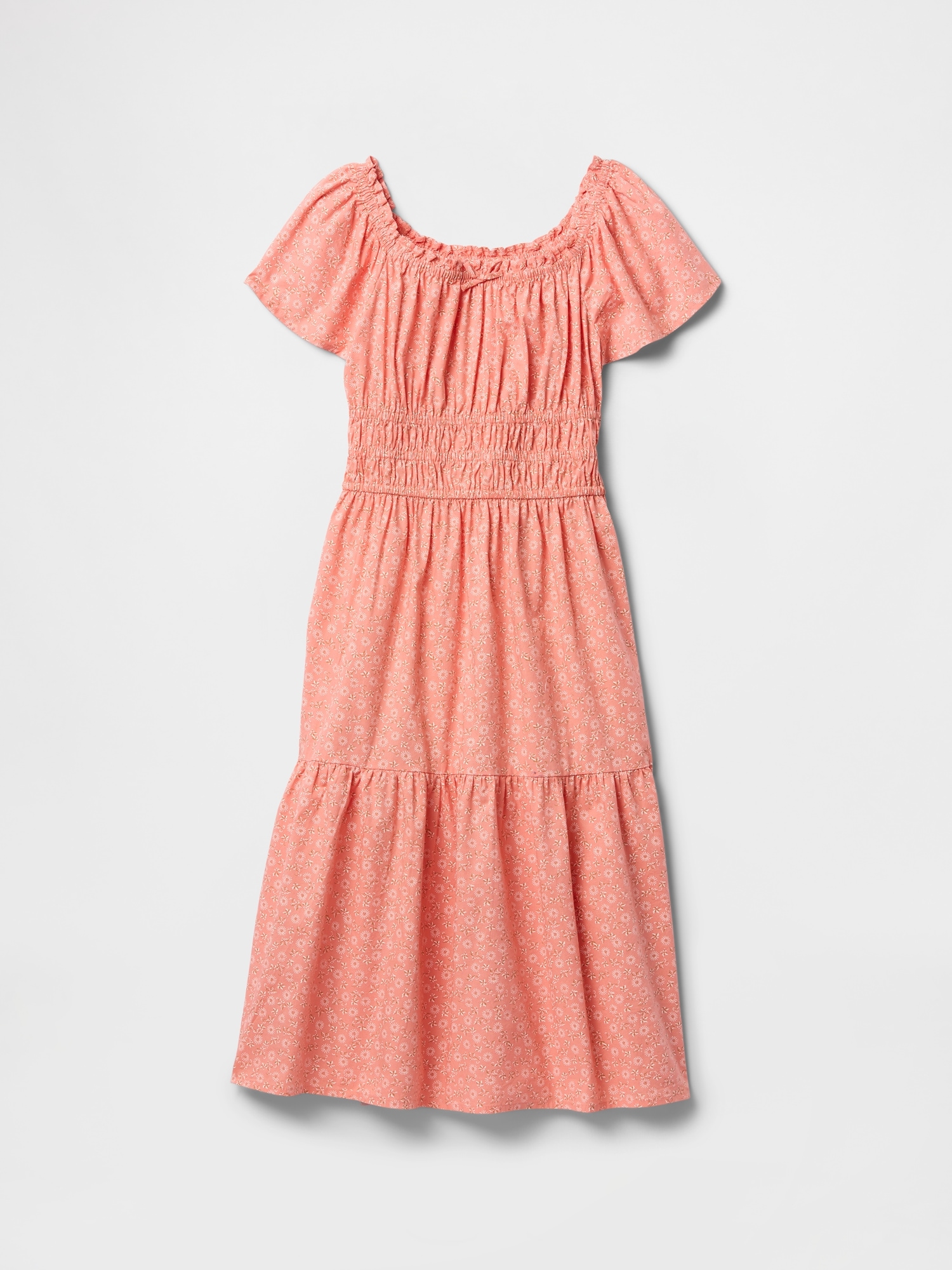 Kids Smocked Midi Dress