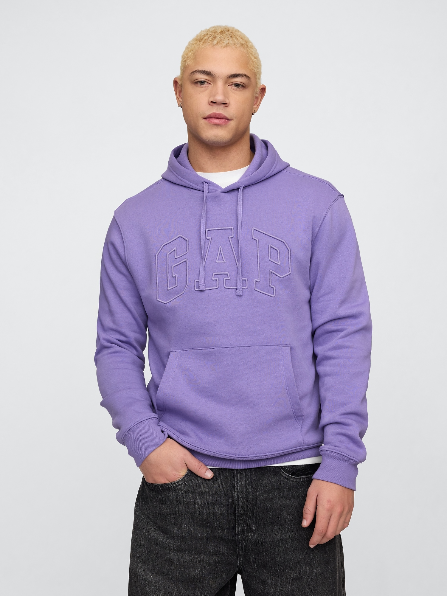 Relaxed Gap Logo Hoodie