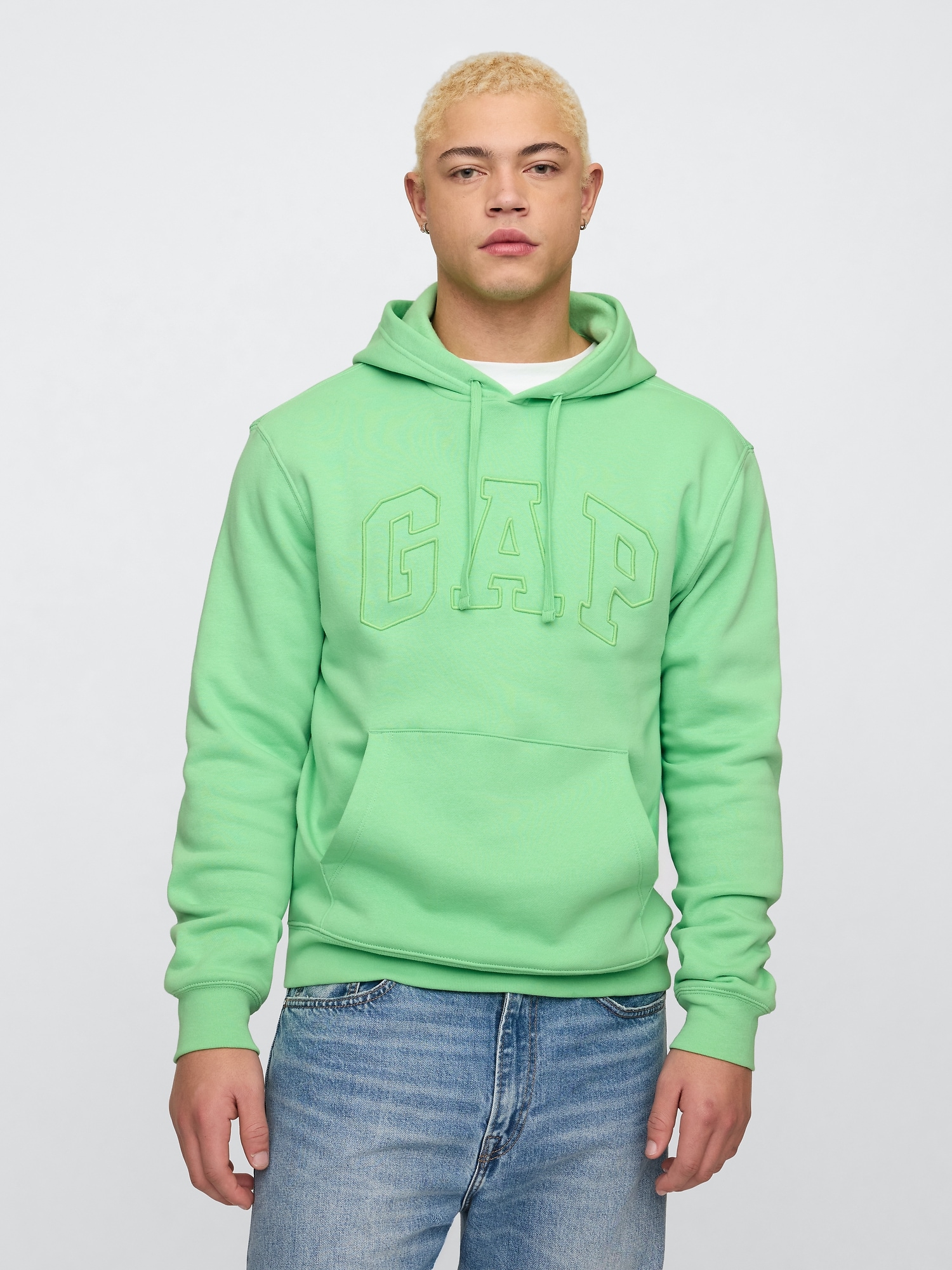 Relaxed Gap Logo Hoodie