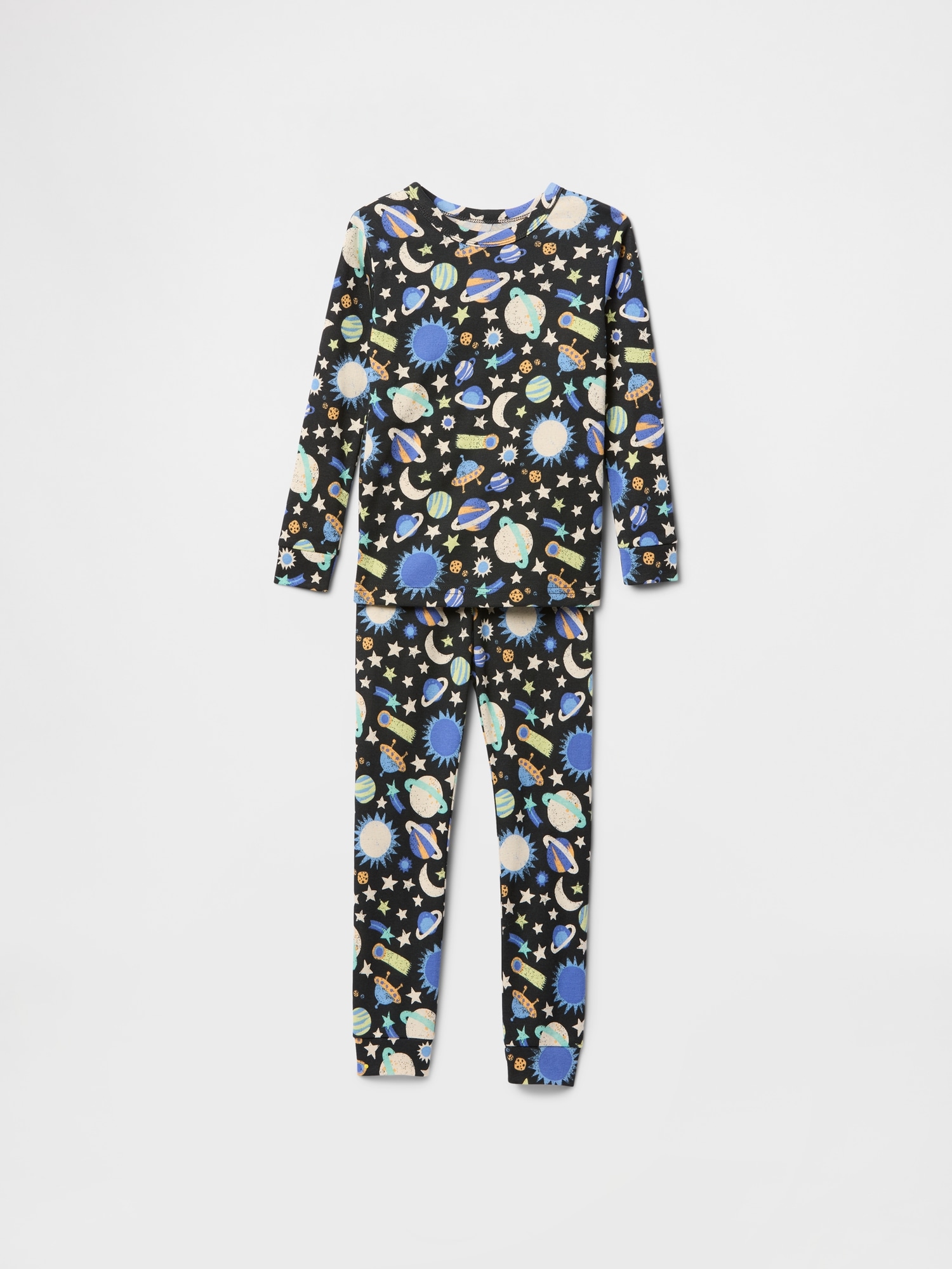 Kids & babyGap 100% Organic Cotton Space PJ Set