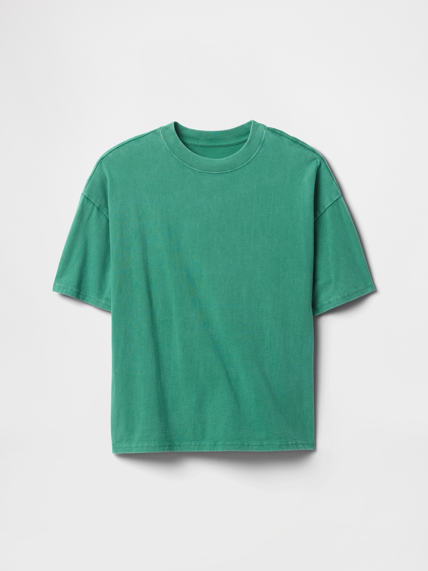 Kids Relaxed Washed Crewneck T-Shirt