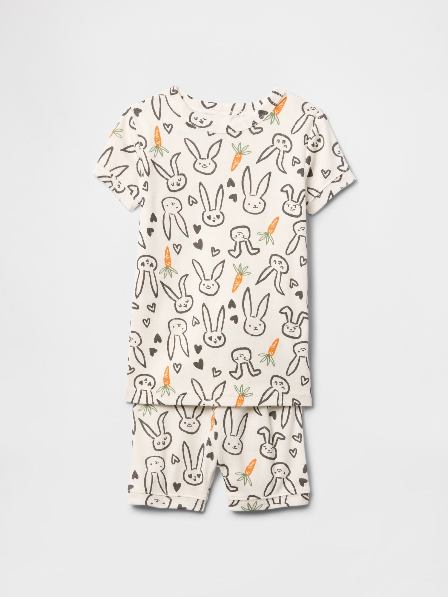 Kids & babyGap 100% Organic Cotton Bunny PJ Set