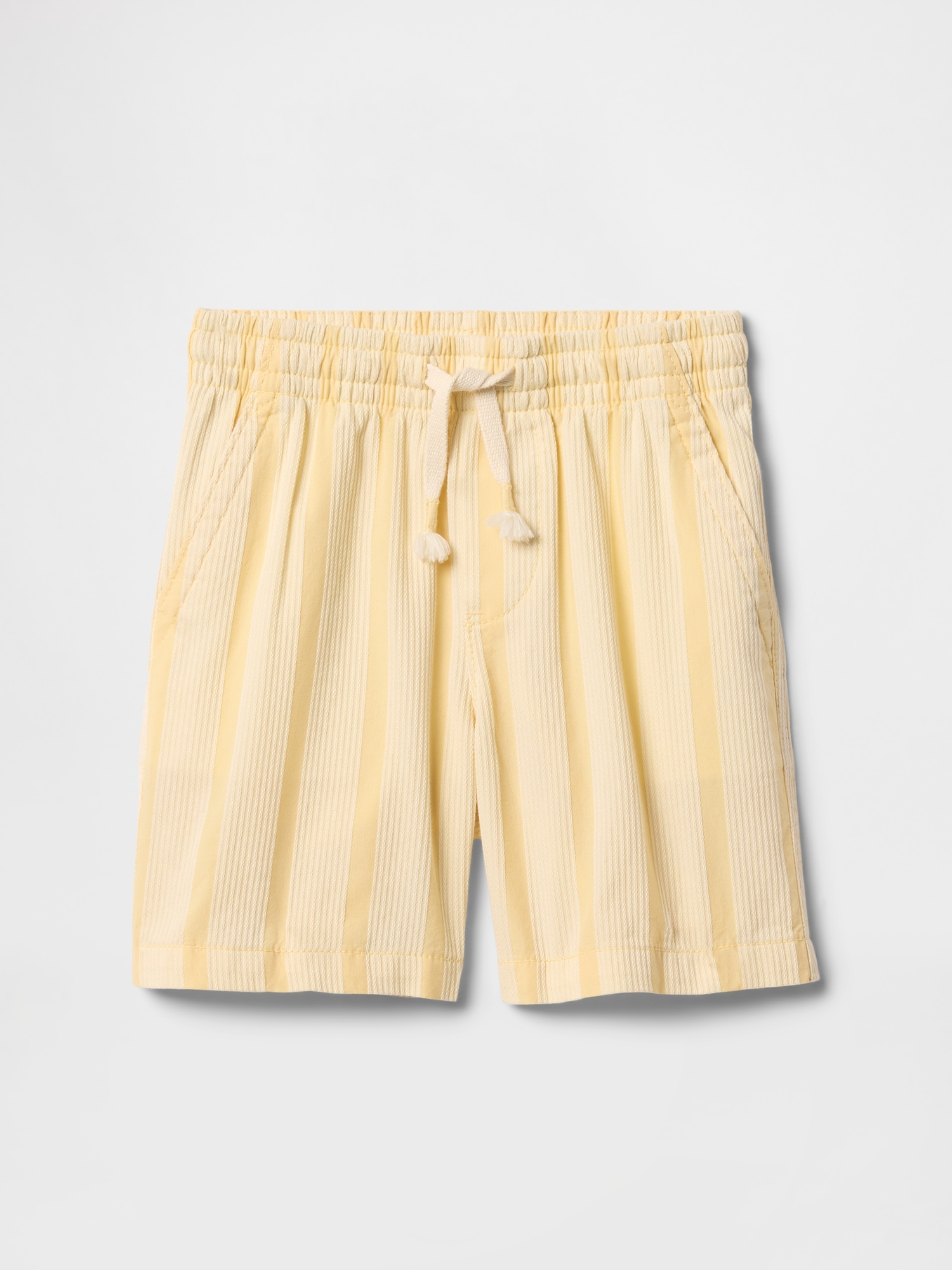 babyGap Texture-Stripe Pull-On Shorts