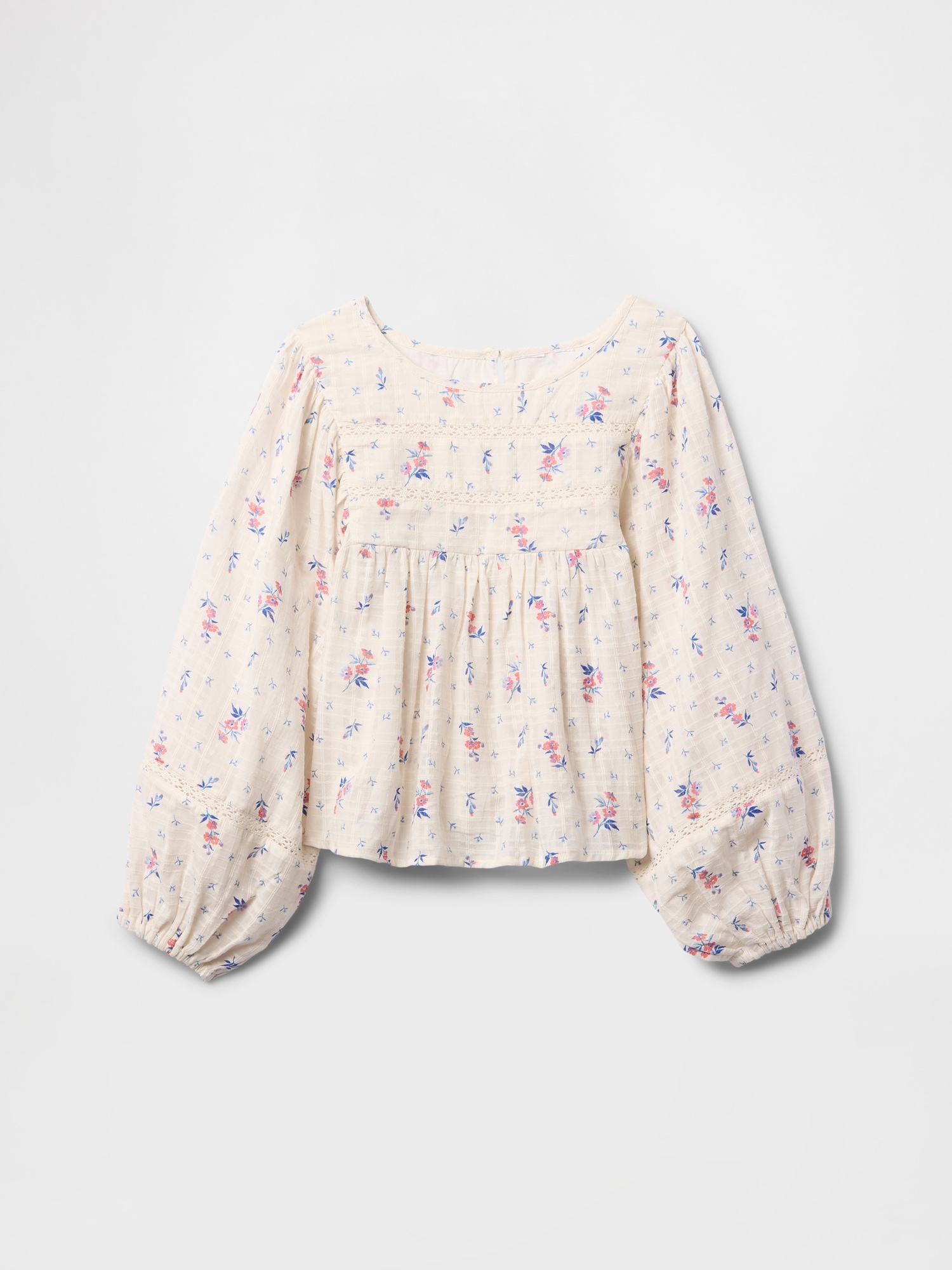 Kids Relaxed Puff Sleeve Top