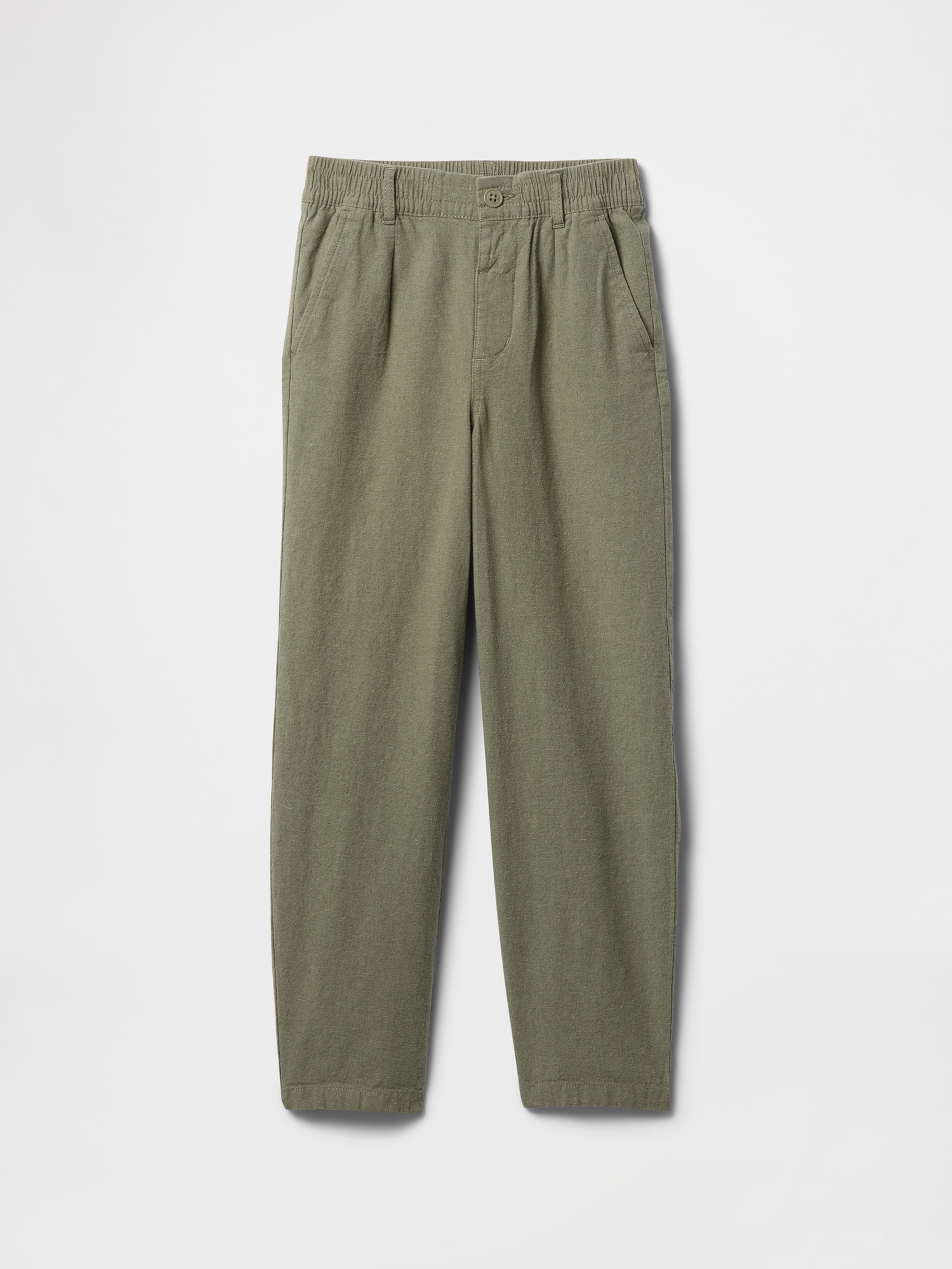 Kids Relaxed Linen-Blend Pants