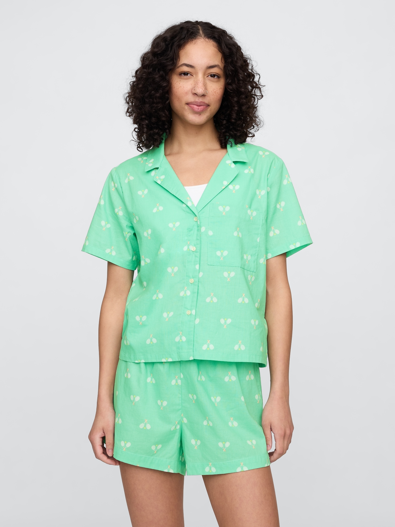 Poplin PJ Shirt