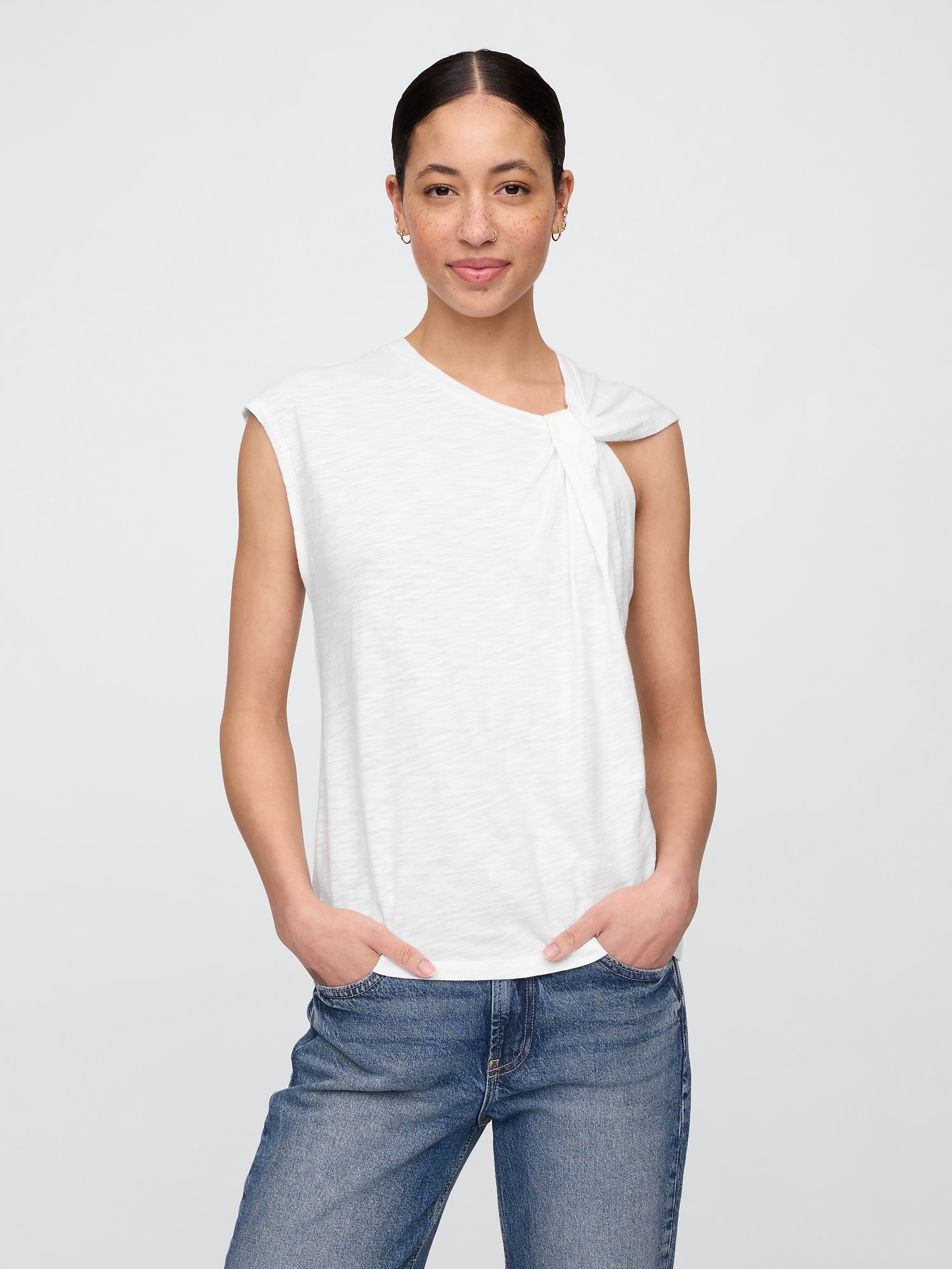 ForeverSoft Twist-Top T-Shirt