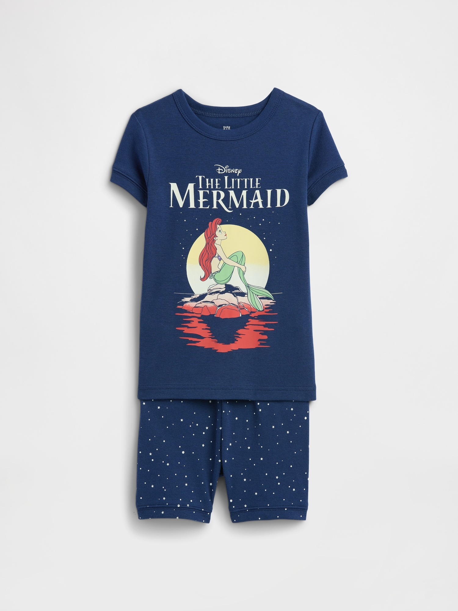 babyGap × Disney The Little Mermaid 100% Organic Cotton PJ Set