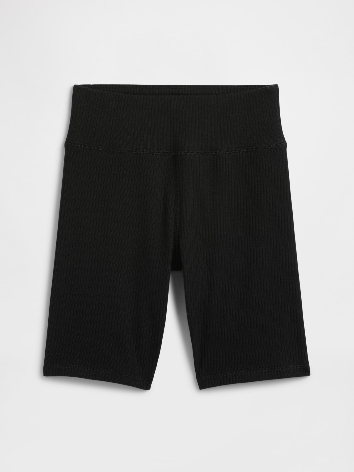 Kids Ribbed Bike Shorts