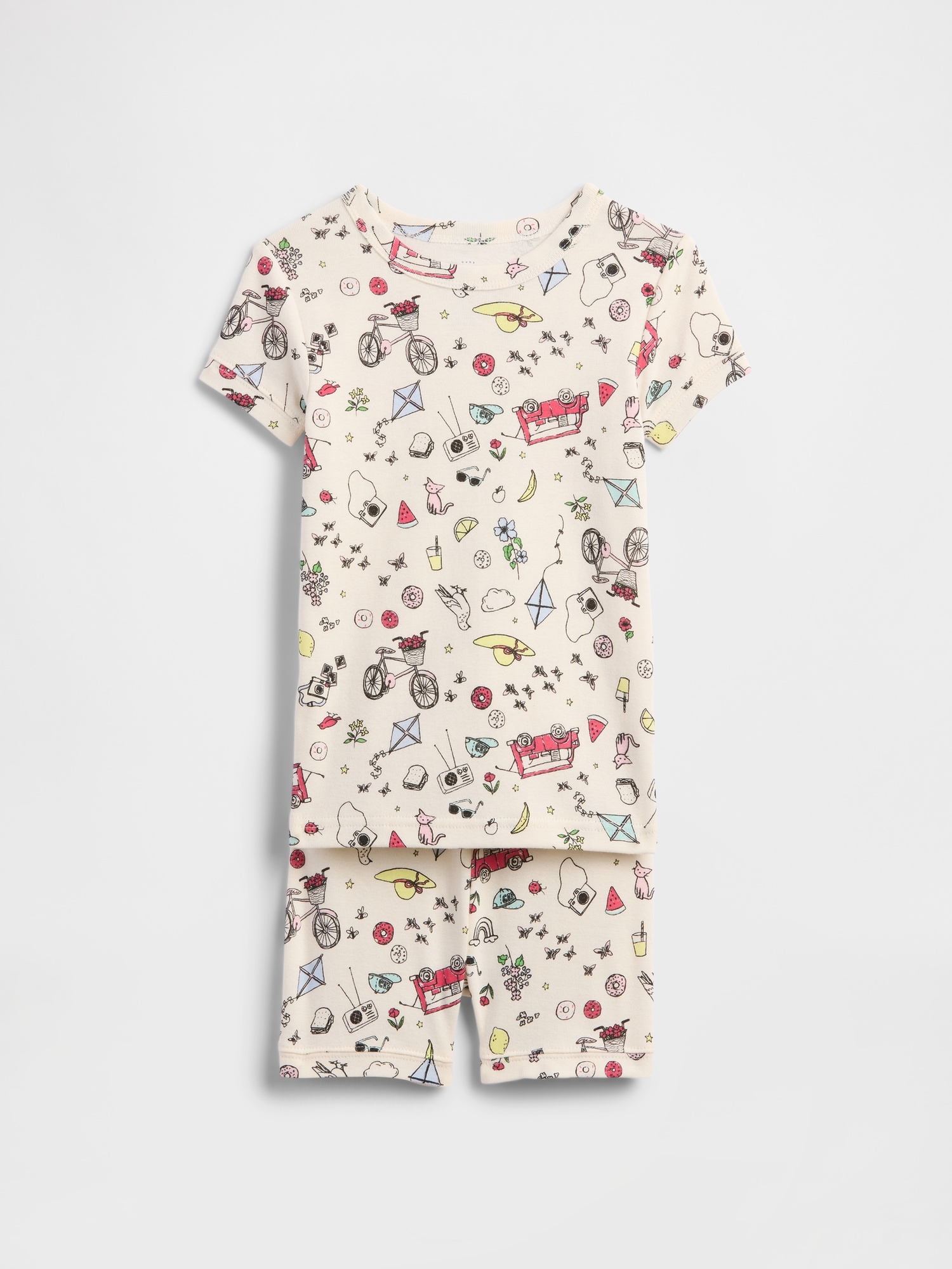 Kids & babyGap 100% Organic Cotton Springtime Fun PJ Set