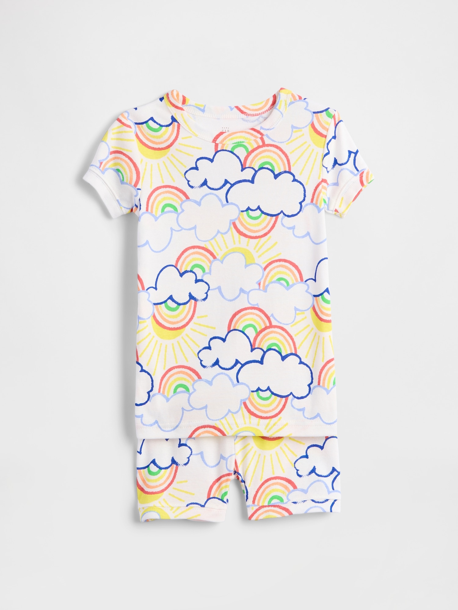 babyGap 100% Organic Cotton Rainbow PJ Set