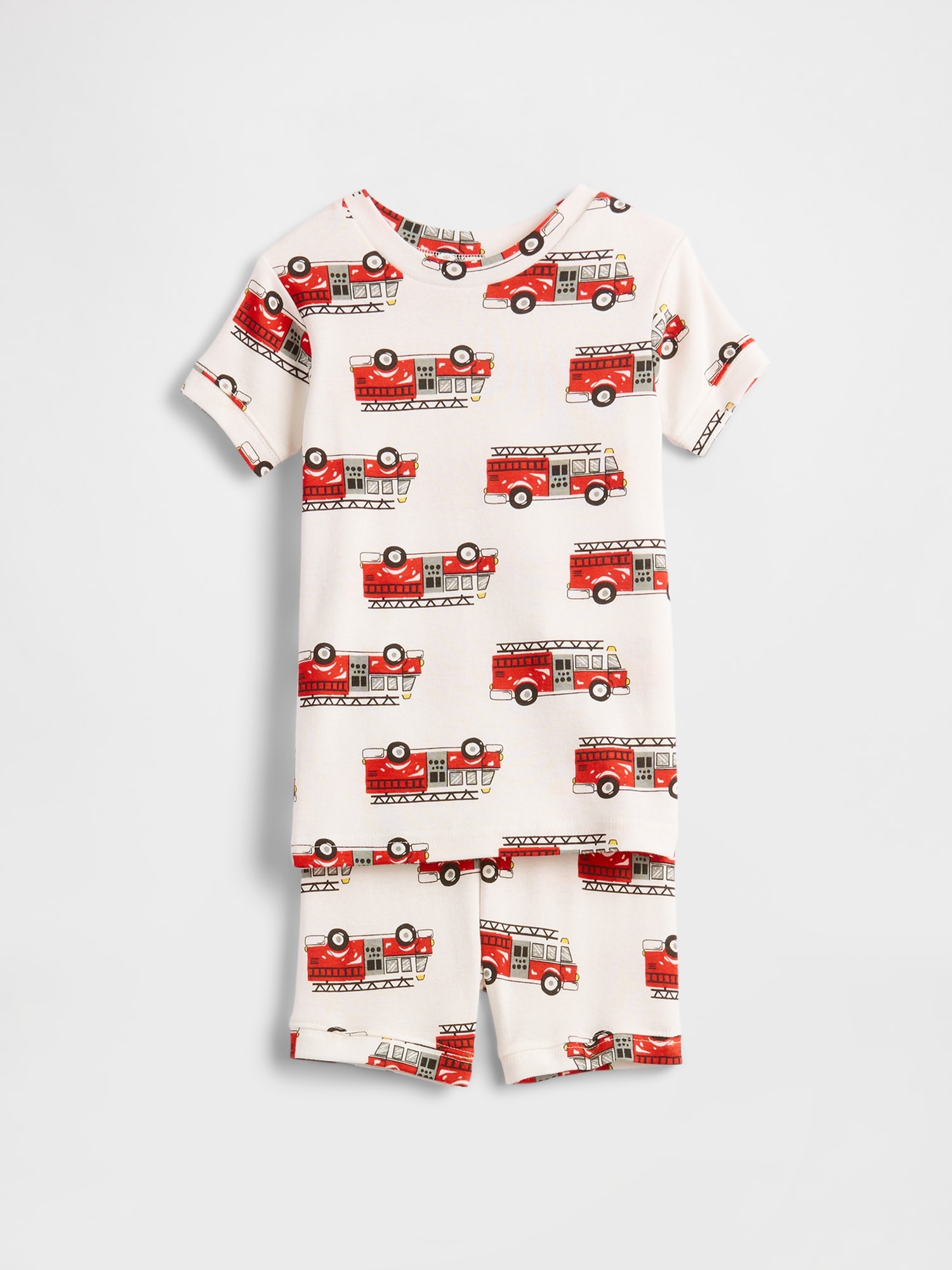 babyGap 100% Organic Cotton Fire Truck PJ Set