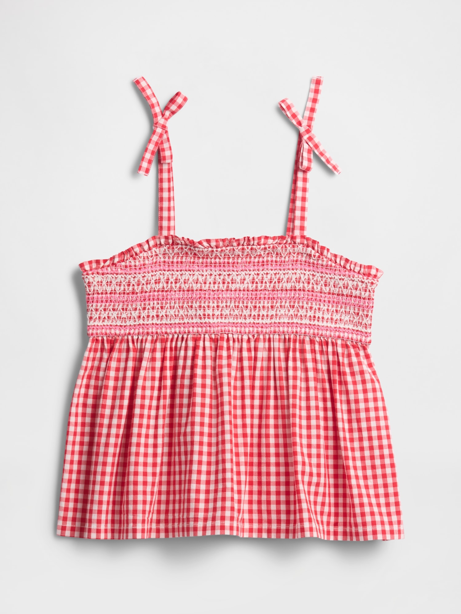 Kids Smocked Peplum Top