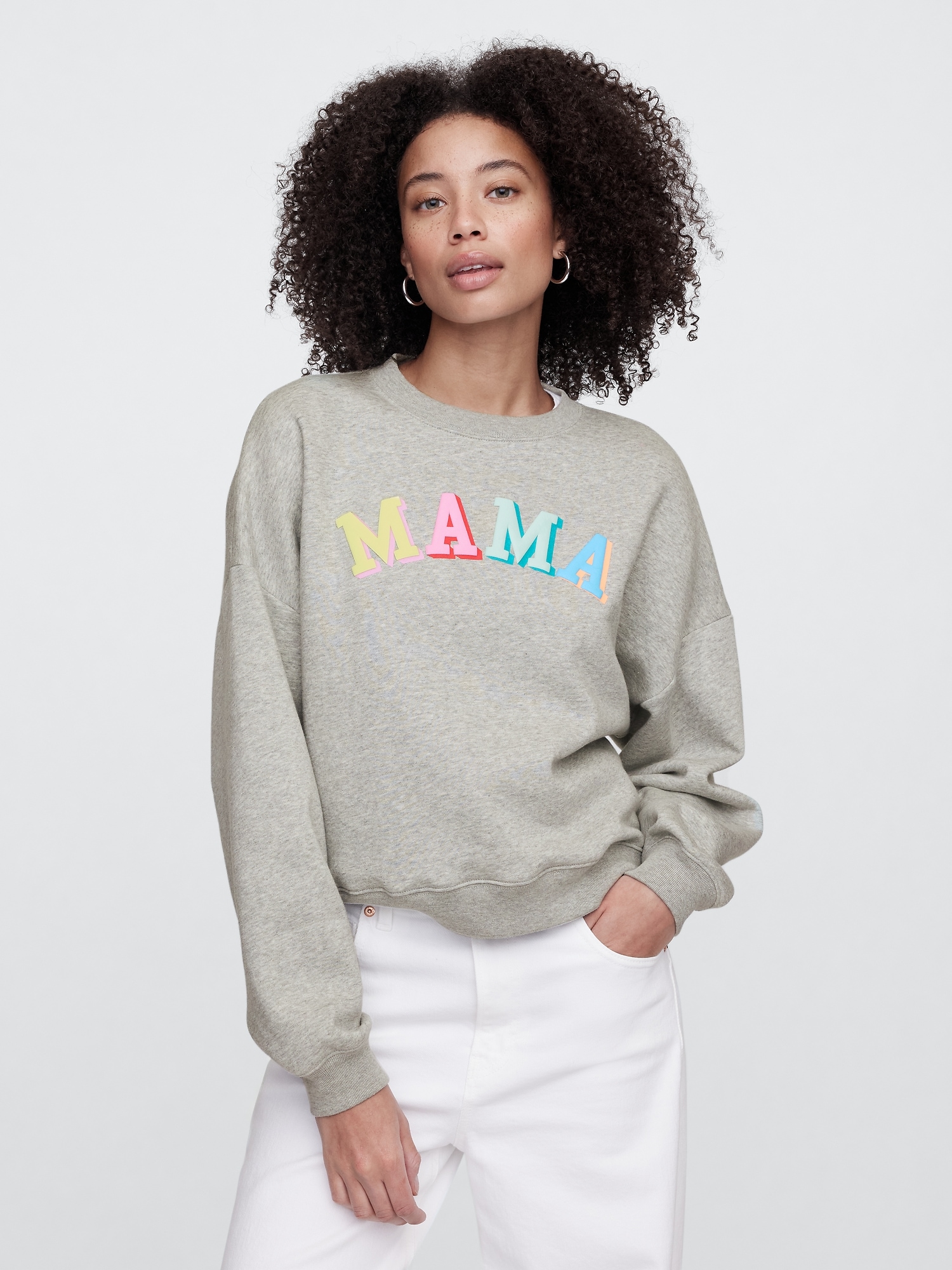 Oversized Graphic Sweatshirt