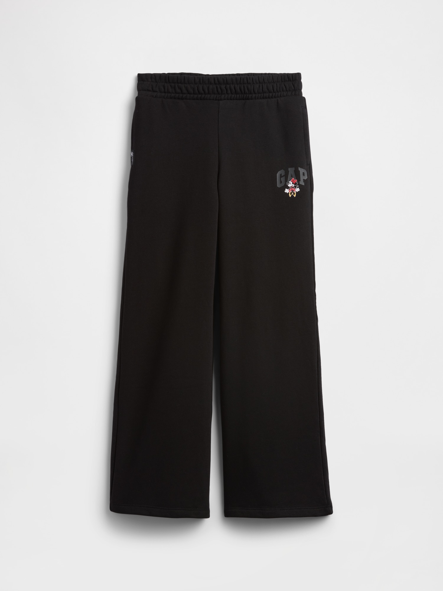 GapKids × Disney Minnie Mouse Relaxed Wide-Leg Logo Sweatpants