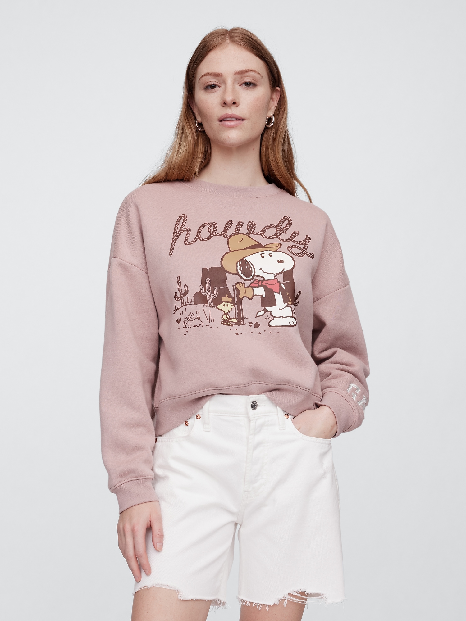 Peanuts Oversized Graphic Sweatshirt